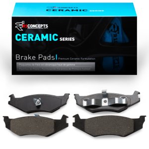 Chrysler 300M Brake Pads - Rear - R1 Concepts - Ceramic - `89-`10
